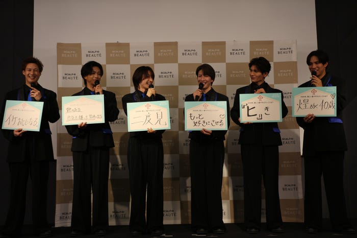 MATSURI(左から)渡辺真、橋爪健二、小野寺翼、松岡卓弥、鈴木渉、柳田優樹(提供写真)