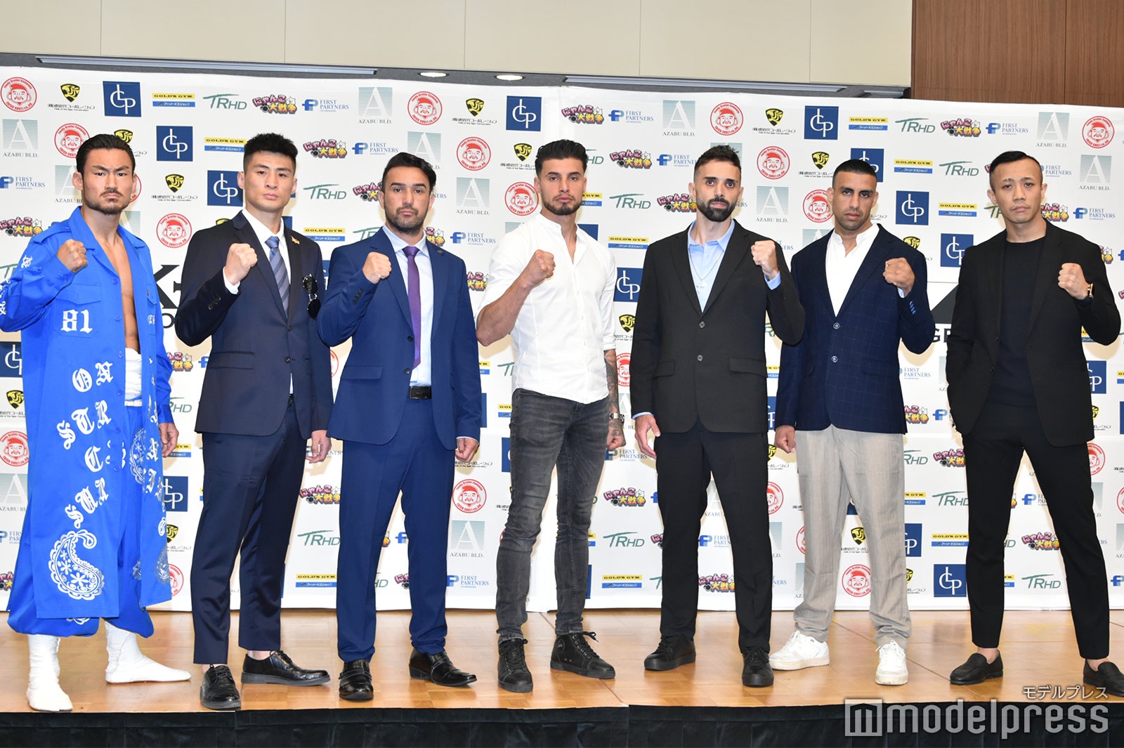 「AZABU PRESENTS K-1 WORLD GP 2023 ～初代ミドル級王者決定トーナメント～」前日会見の模様（C）モデルプレス