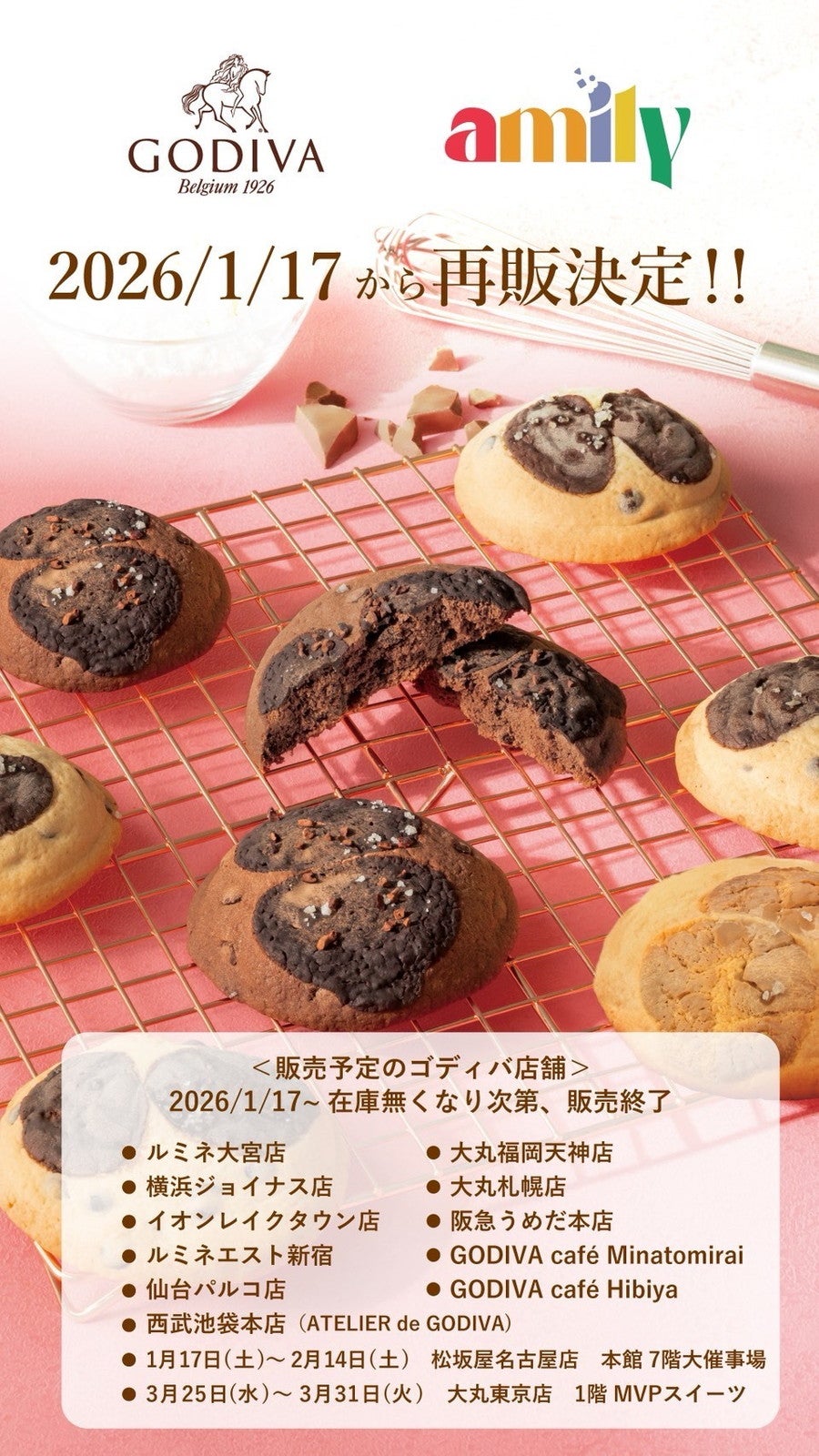 チアフルチョコチップクッキー／提供画像