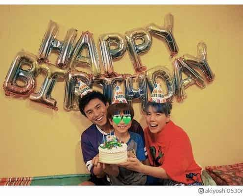 中尾明慶、息子の8歳バースデーを祝福 妻・仲里依紗への感謝も「ママさんあなたは偉い」