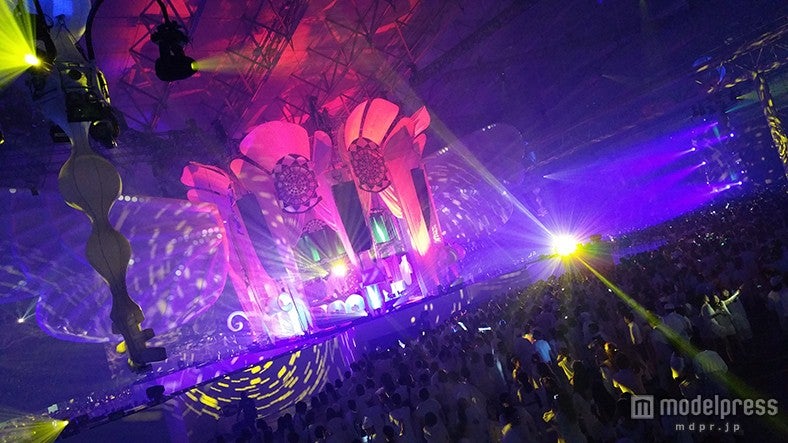 SENSATIONステージの模様