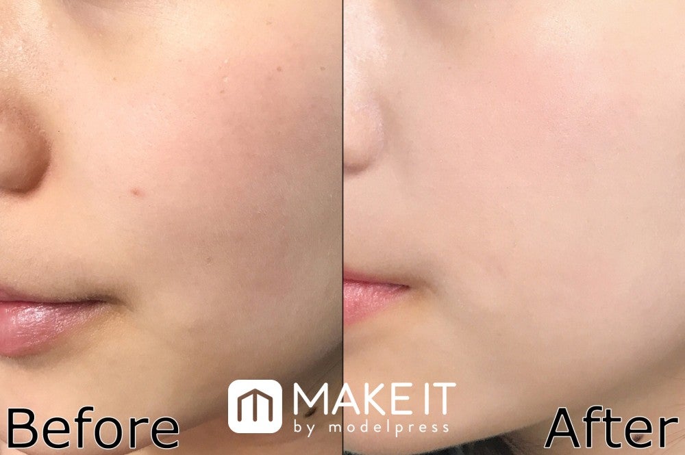 PAUL ＆ JOE BEAUTE／ラトゥー エクラ ファンデーション プライマー N 使用 (C)メイクイット