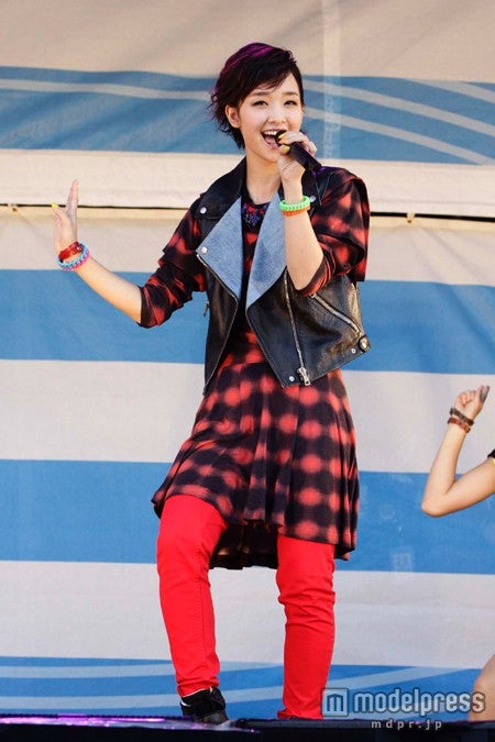 剛力彩芽、初「a-nation」で堂々パフォーマンス　5万5千人から大歓声