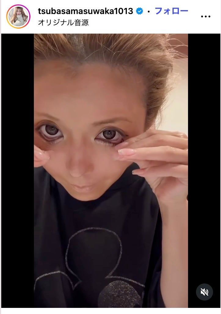 益若つばさInstagramより