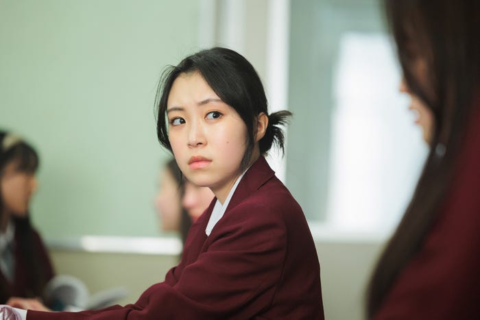 新井美羽「なんで私が神説教」第1話(C)日本テレビ