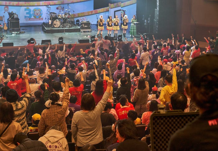 「めざましライブ」恒例のじゃんけん大会(提供写真)