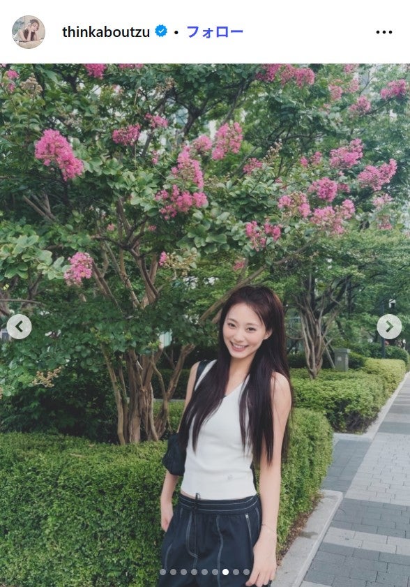 ツウィInstagramストーリーズより