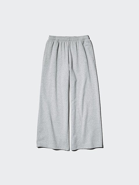 ユニクロのスウェットワイドパンツ