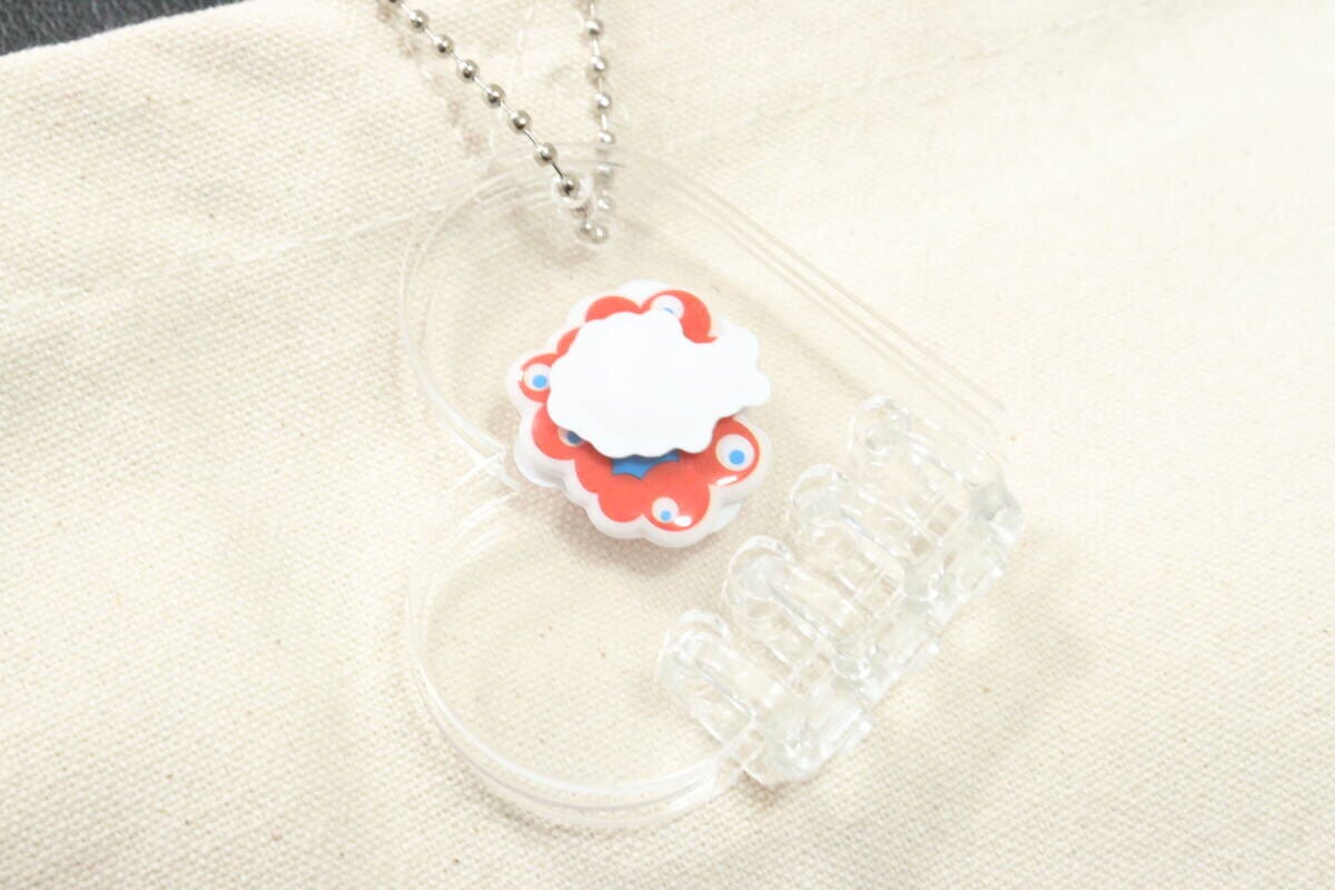 セリアのバインダーアルバムキーホルダー