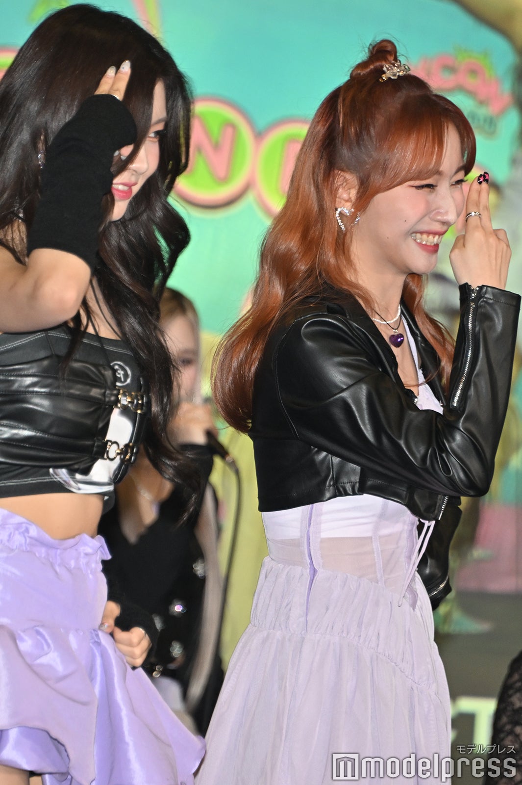 カバーダンスを披露するダヨン、ヨンウン（C）モデルプレス