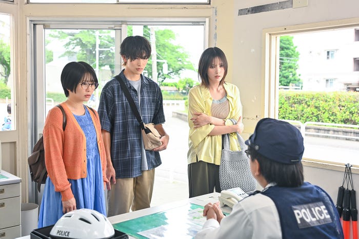 志田未来、増子敦貴、本田翼「北くんがかわいすぎて手に余るので、3人でシェアすることにしました。」最終話(C)カンテレ