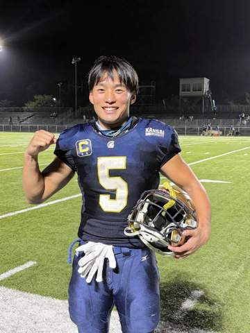 関大・前川礼男が2タッチダウンでシーソーゲームにケリ