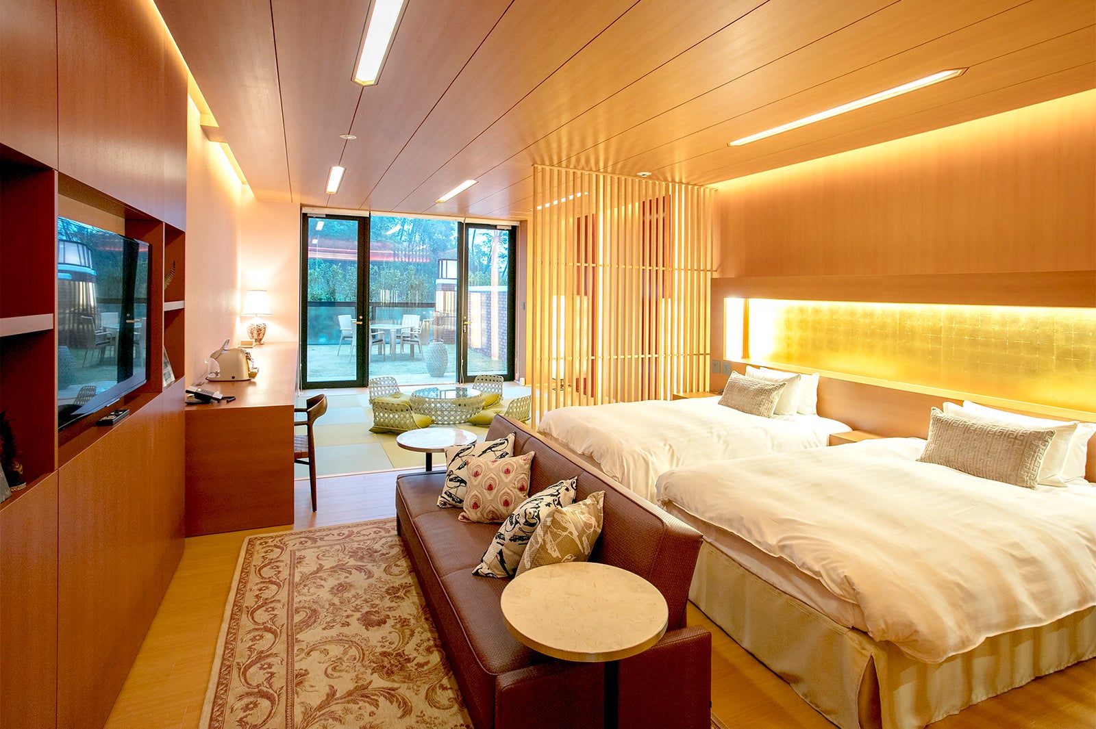 和洋室（庭付き）／画像提供：ネスタリゾート神戸