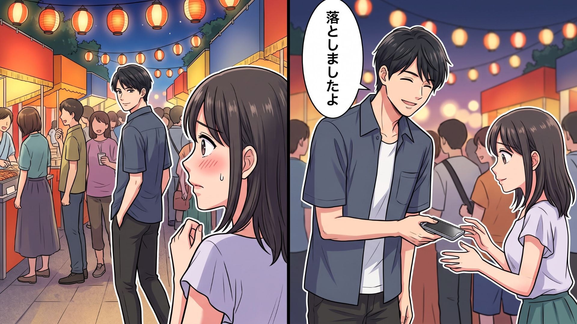 【衝撃エピ】地元のお祭りで運命の出会い♡ まさかの場所で再会を果たすも、『神対応イケメン』の本性が判明して...！？