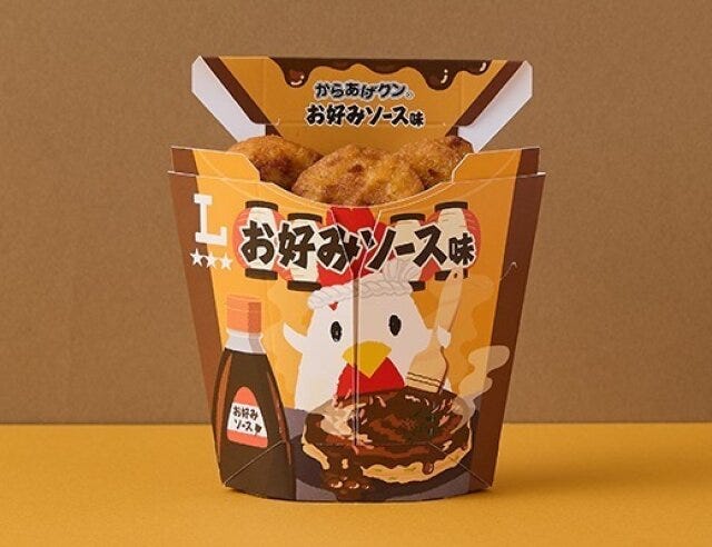 ローソン　からあげクン　お好みソース味