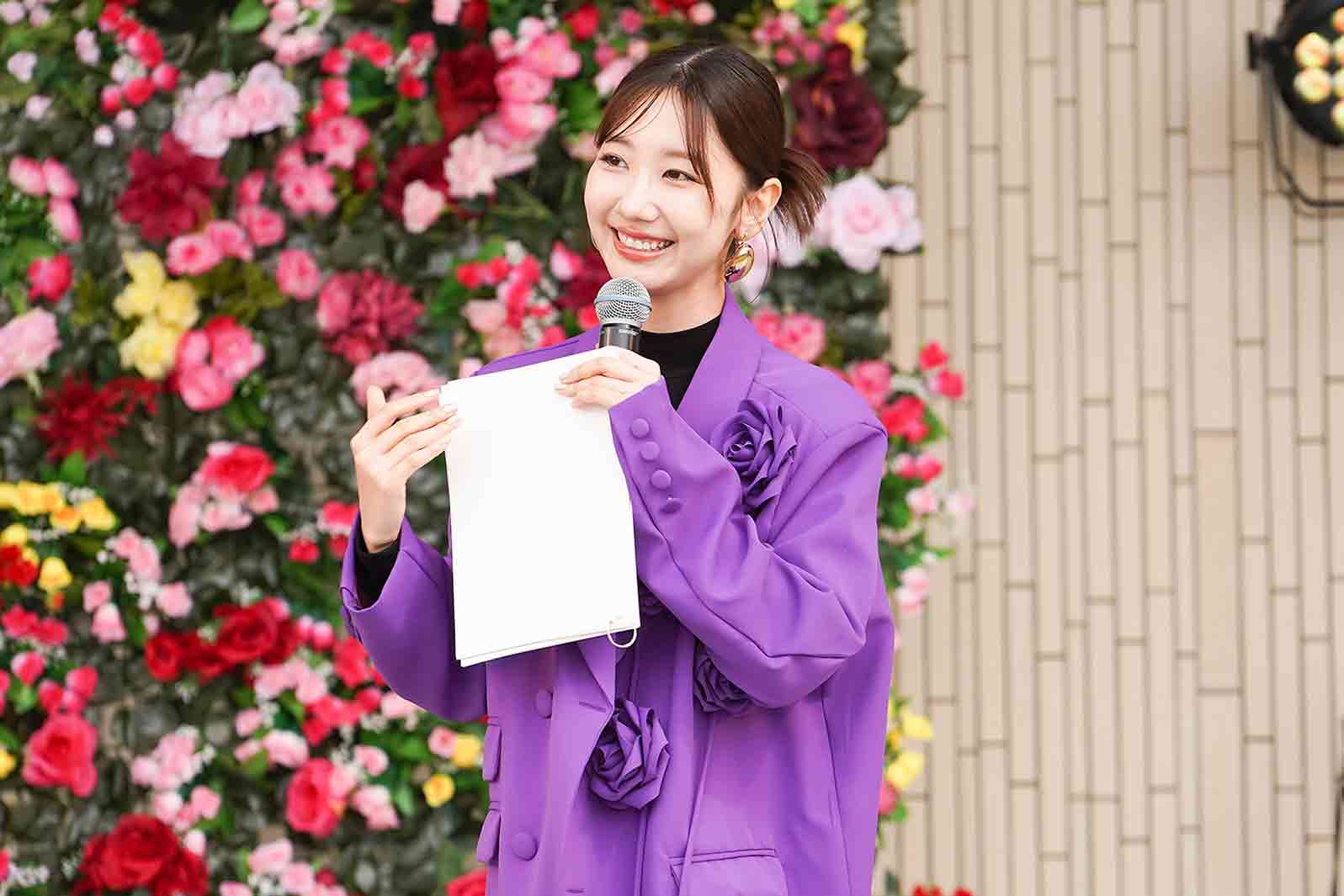 柏木由紀（C）︎Rose Expo FUKUYAMA 2025