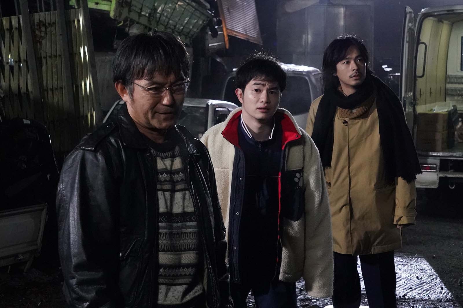 渡辺いっけい、森永悠希、成田凌「逃亡医F」第4話（C）日本テレビ