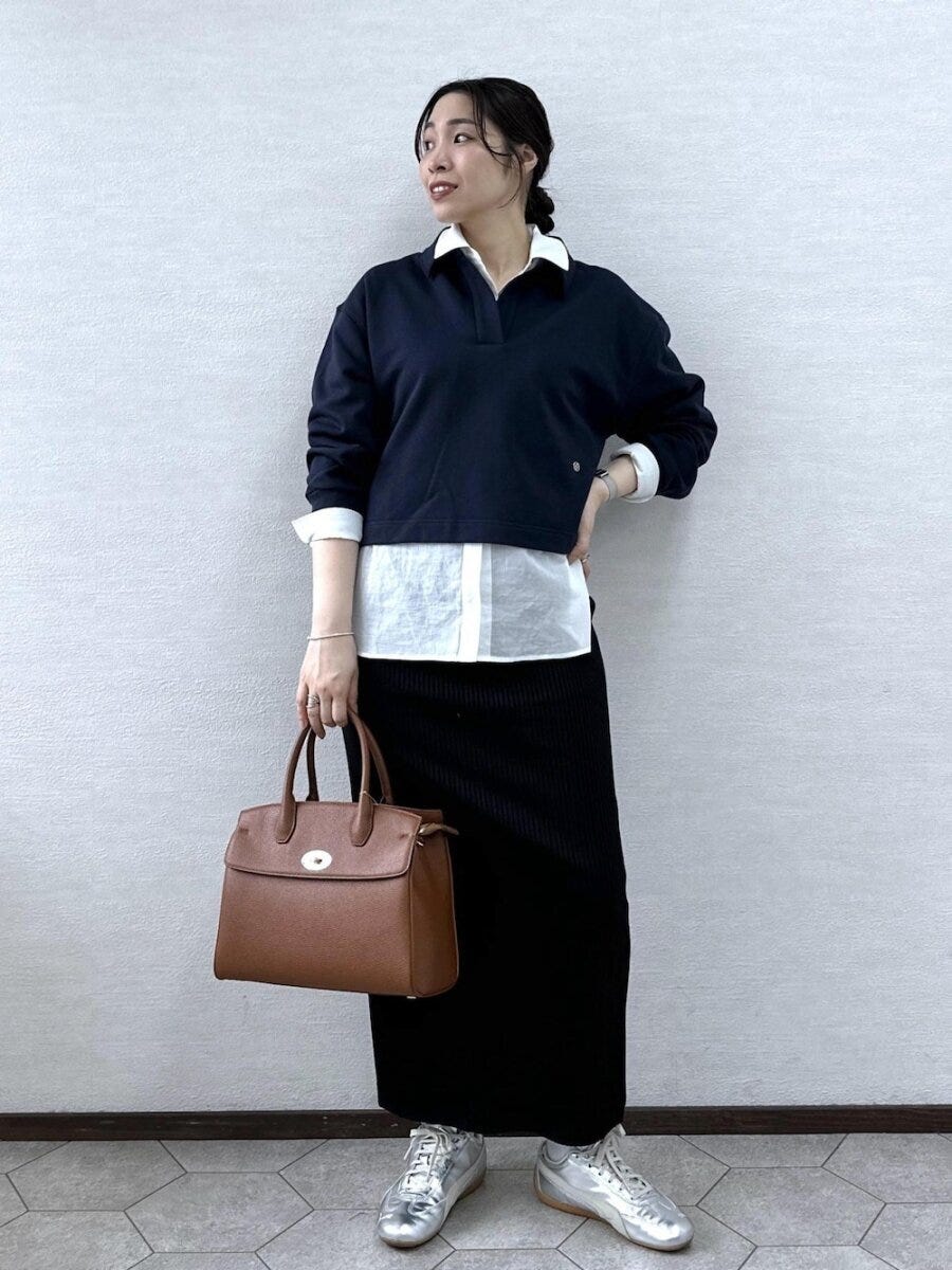 シアーシャツコーデ1