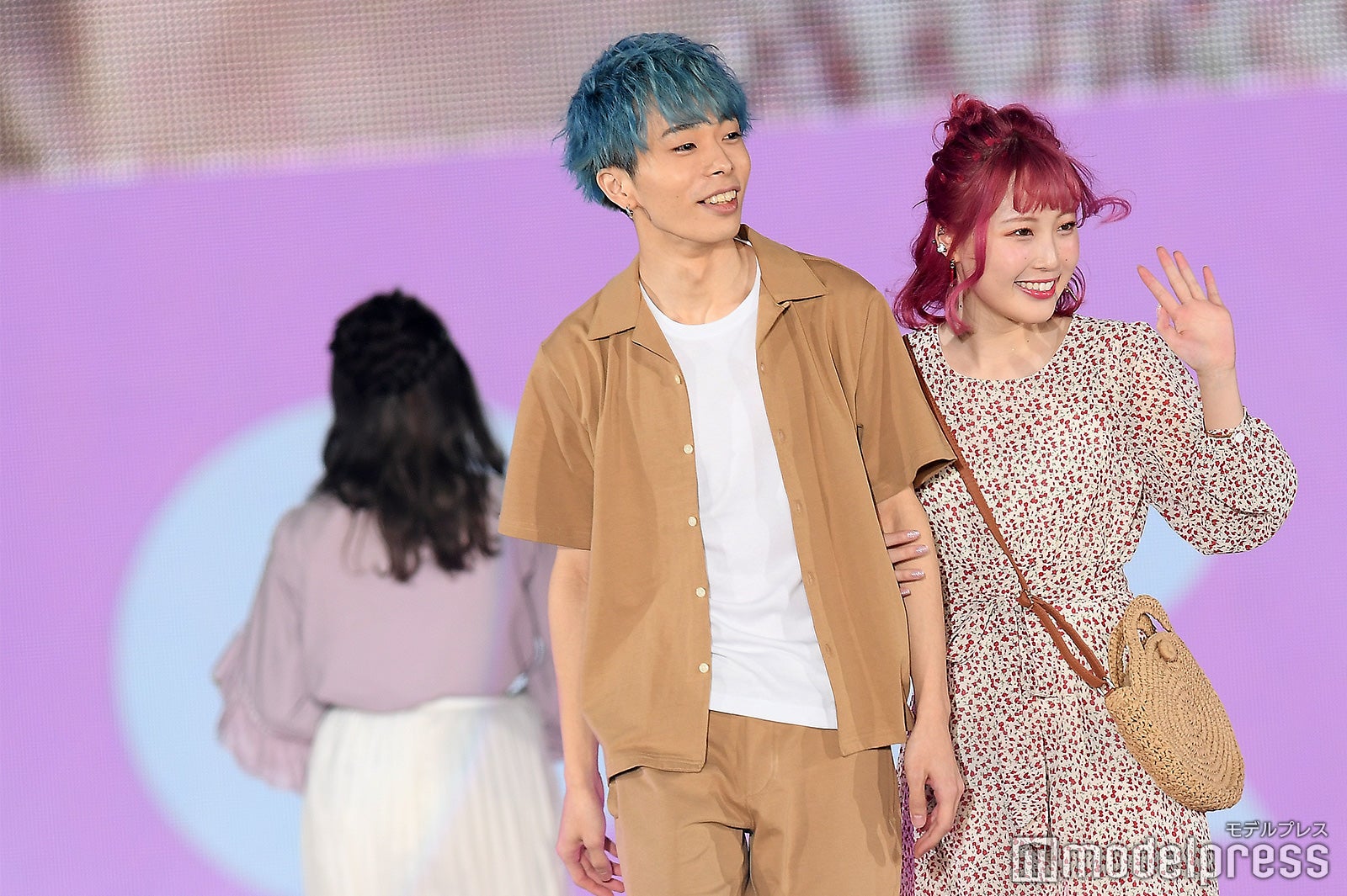 M君＆ふくれな（えむれな） （C）モデルプレス