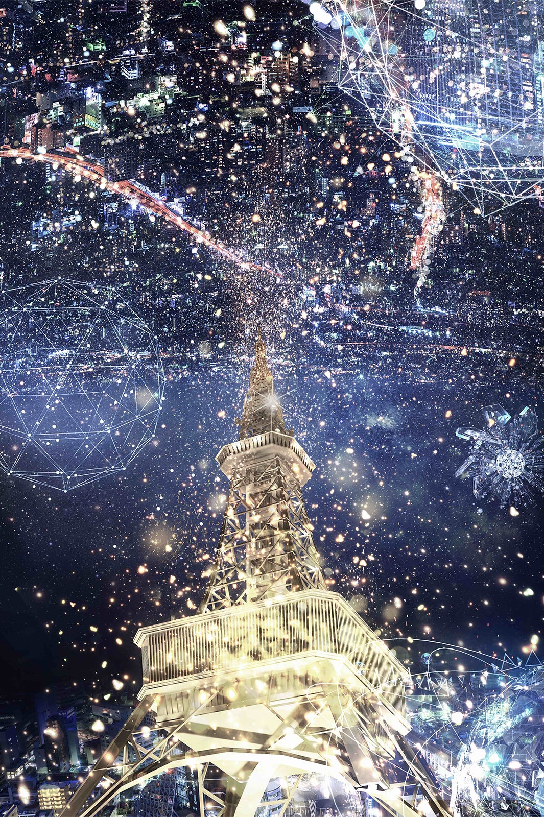 夜景×星空ショーの融合「STAR LIGHT FANTASIA by NAKED」全国4都市で公開