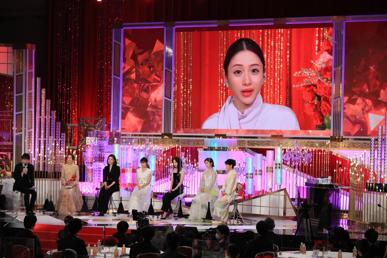 羽鳥慎一、長澤まさみ、天海祐希、有村架純、永野芽郁、松岡茉優、吉永小百合、石原さとみ（C）東京写真記者協会