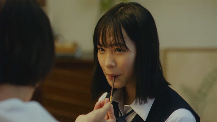 南沙良/ポッキー新CMより(提供画像)