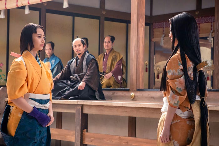 井上和、仲野太賀、浜辺美波「豊臣兄弟!」第39話(C)NHK