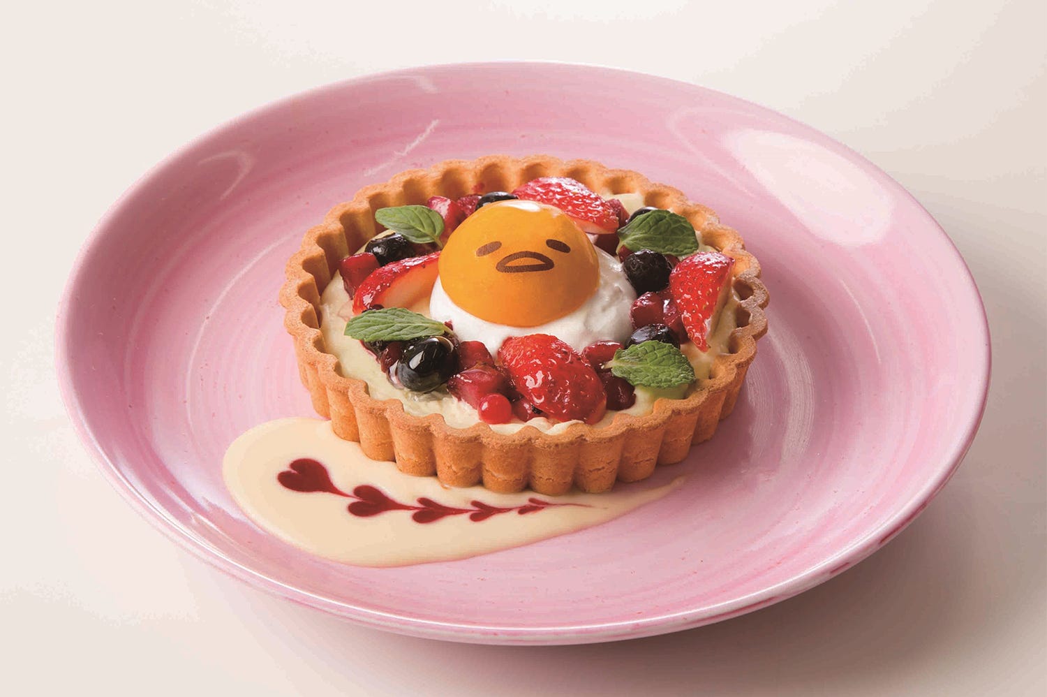 ぐでたま、春眠モードでぐでぐで度UP 横浜コラボカフェに新メニュー