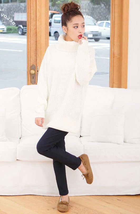 ムートンスエードモカシンシューズ「神戸レタス」1980円（税込）／画像提供：神戸レタス