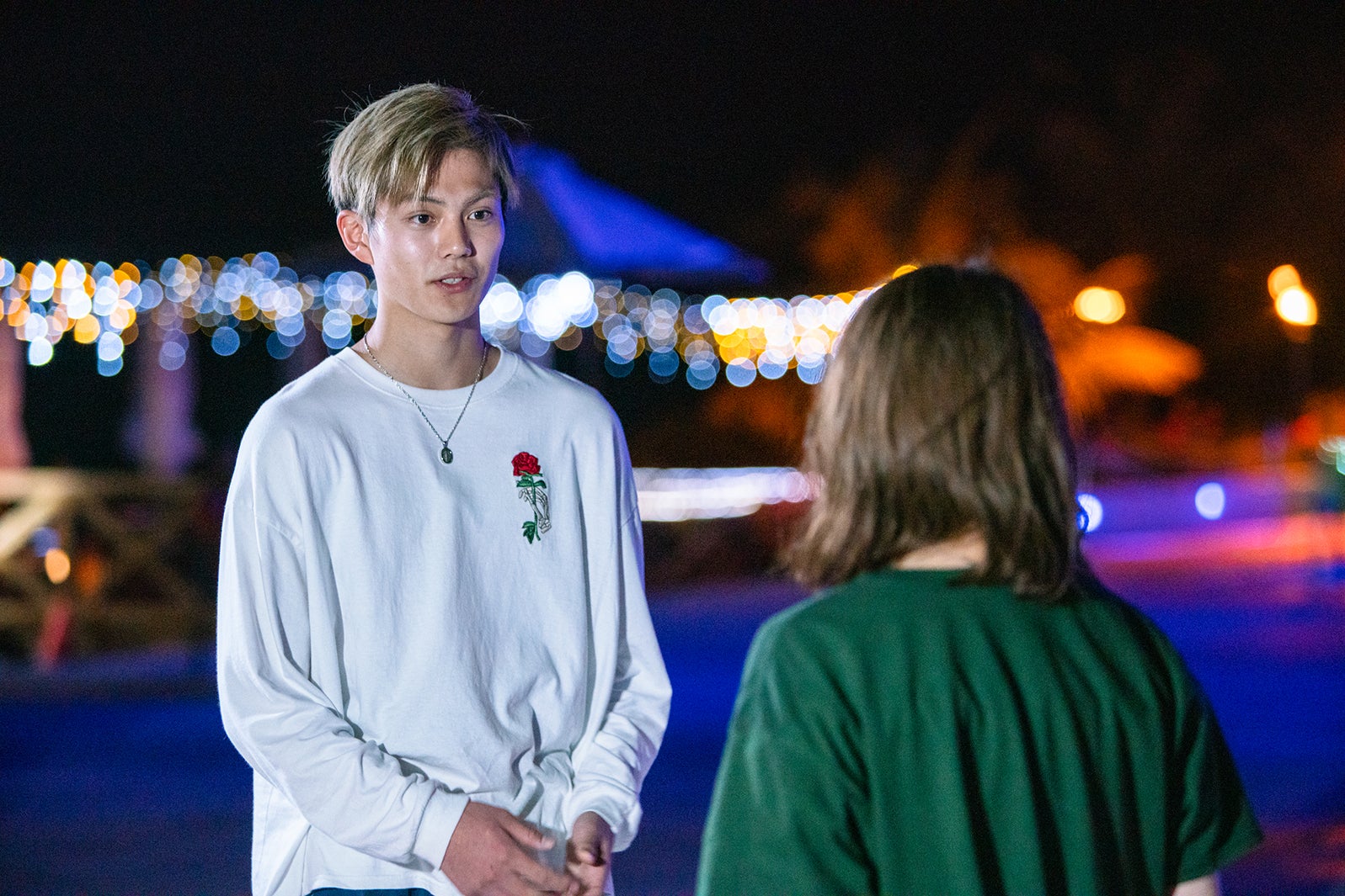 最終日の前日にゆいなに告白をしたひろよし（C）AbemaTV