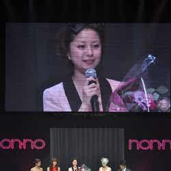 田中美保、雑誌「non・no」卒業ステージ