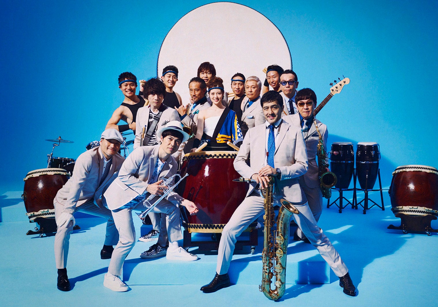 白石麻衣と東京スカパラダイスオーケストラがコラボ（提供写真）