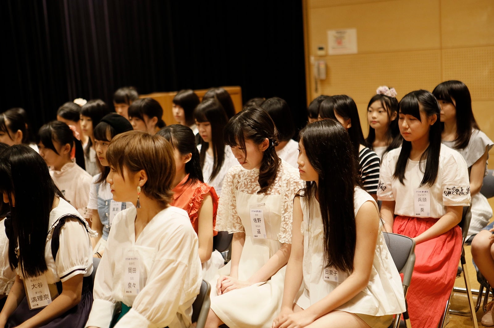 STU48選抜メンバー発表の様子 （C）STU