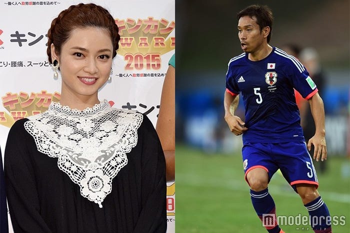 平愛梨、長友佑都選手と交際宣言(長友選手:Photo by Getty Images)