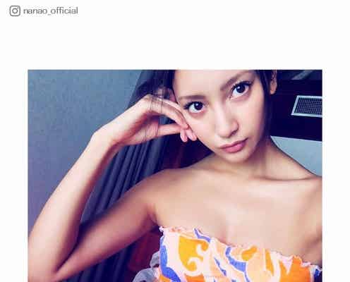 菜々緒、ビキニで美肌&美ボディ輝く「ずっと水着で暮らしたい」願望にファン興奮