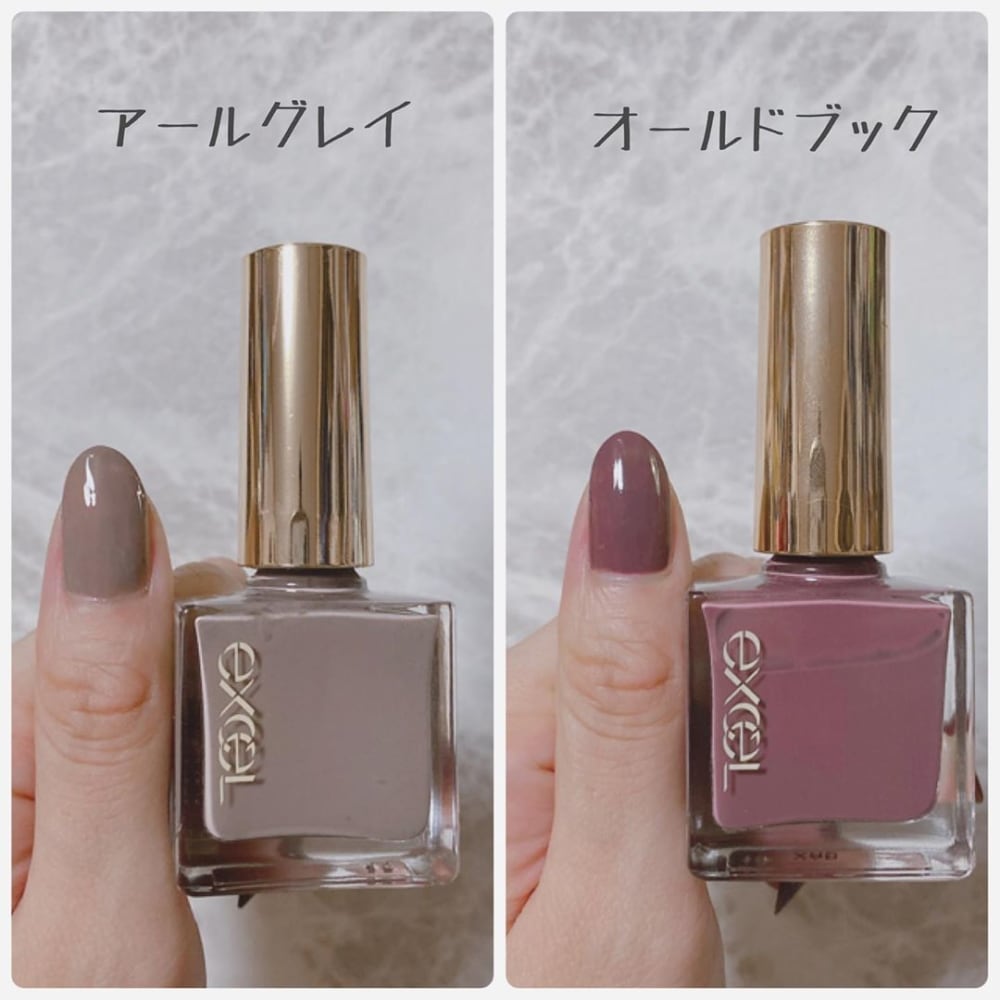 Excel ゴールドを足してもかわいい おススメの 2色カラーネイル まとめ モデルプレス