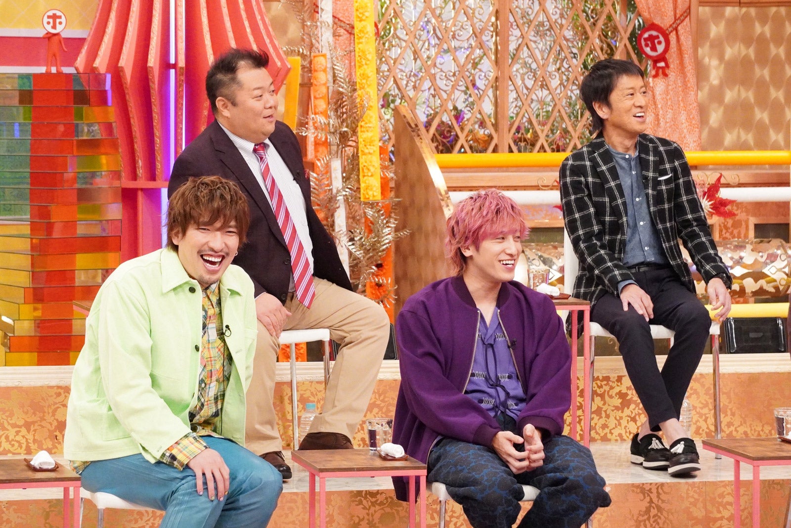 りんたろー。、小杉竜一、兼近大樹、吉田敬（C）フジテレビ