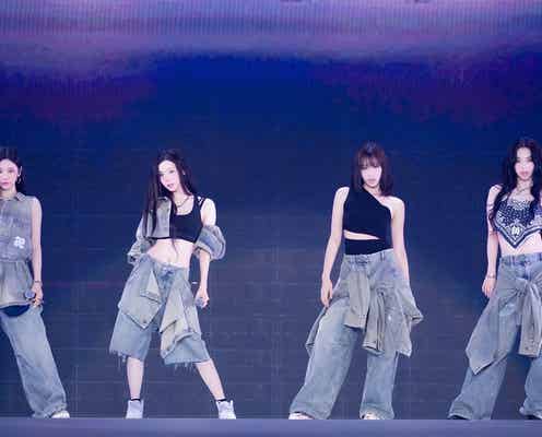 aespa、カムバ楽曲を一部ネタバレ ウィンター「結構スポしちゃった」【SMTOWN LIVE 2025 in TOKYO】