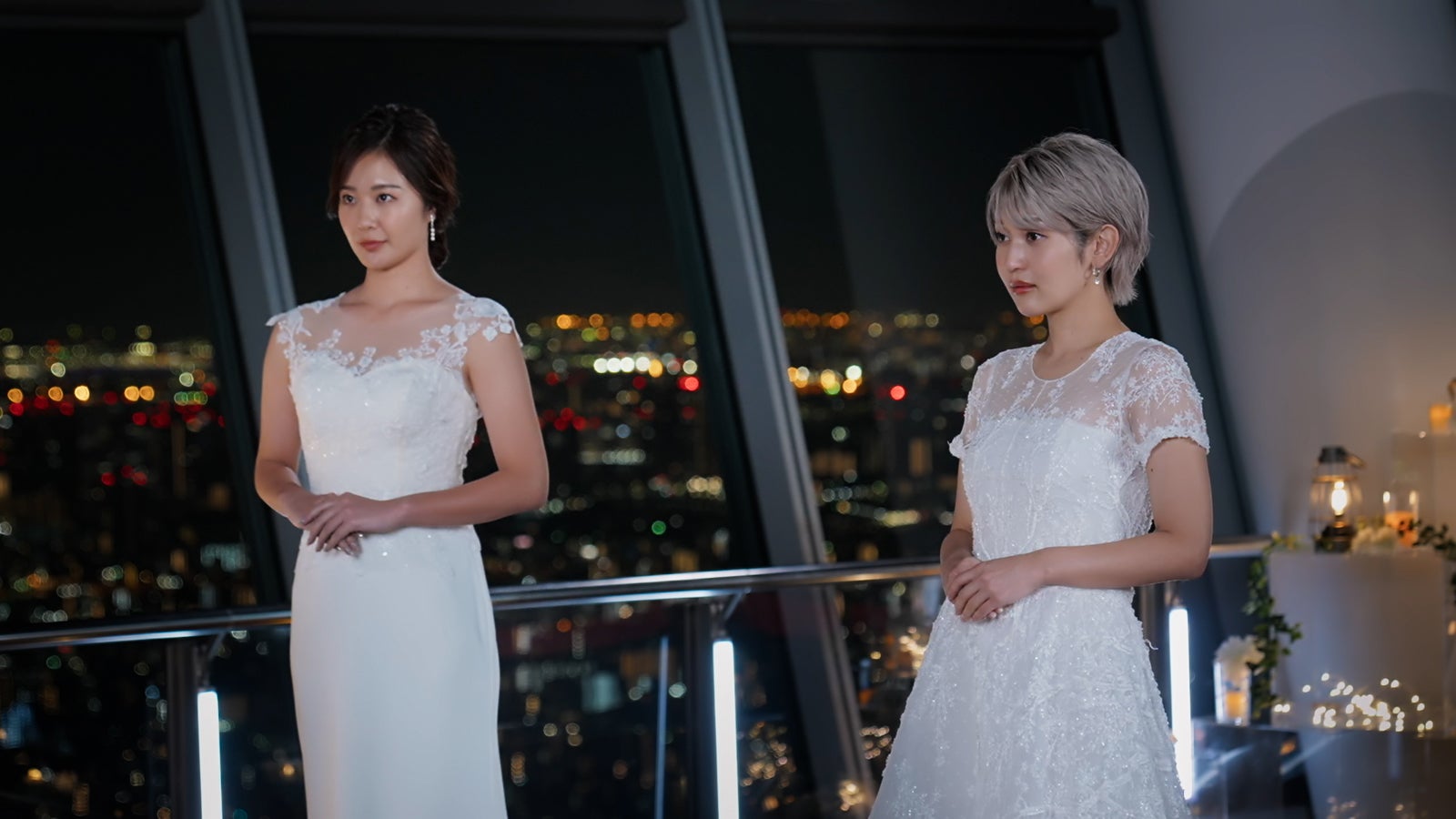 西山真央、大内悠里「バチェラー・ジャパン」シーズン5エピソード9（C）2023 Warner Bros. International Television Production Limited