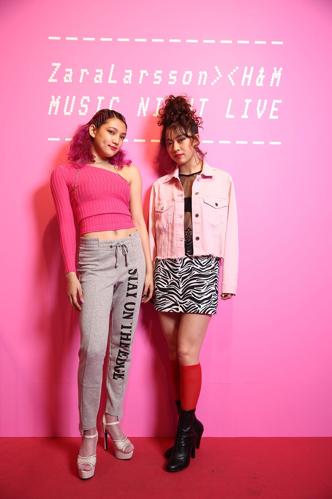 須田アンナ、武部柚那 （画像提供：H＆M）