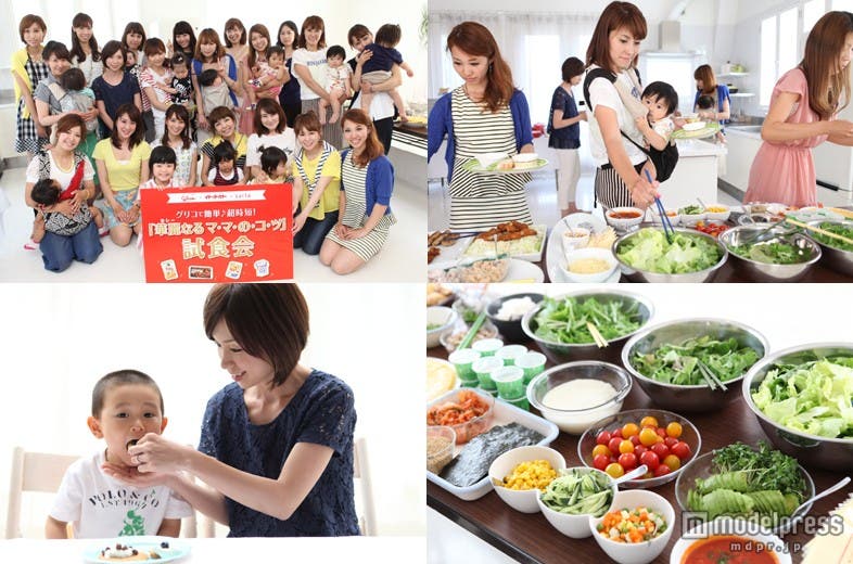 読者モデル20人を招いてブッフェ形式での試食会を開催