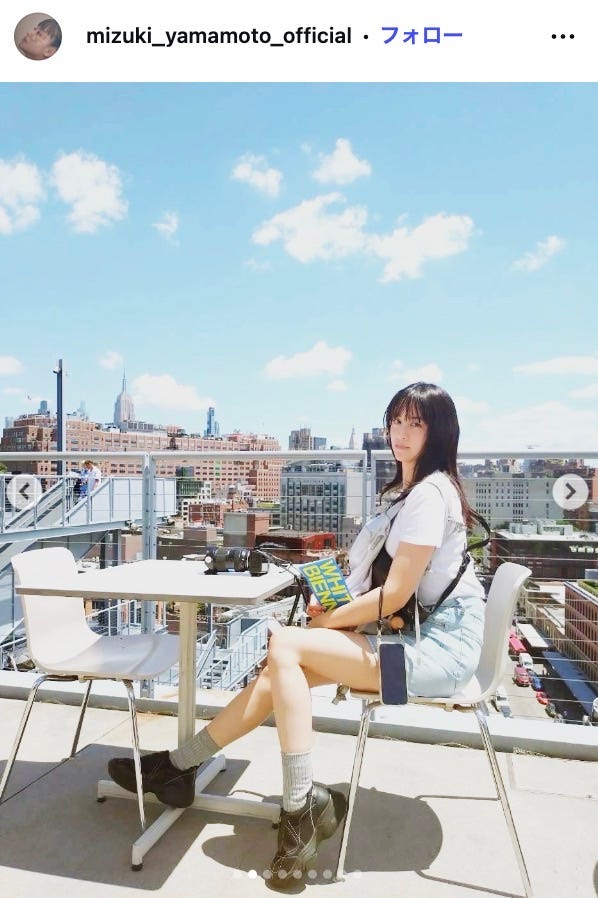 山本美月Instagramより