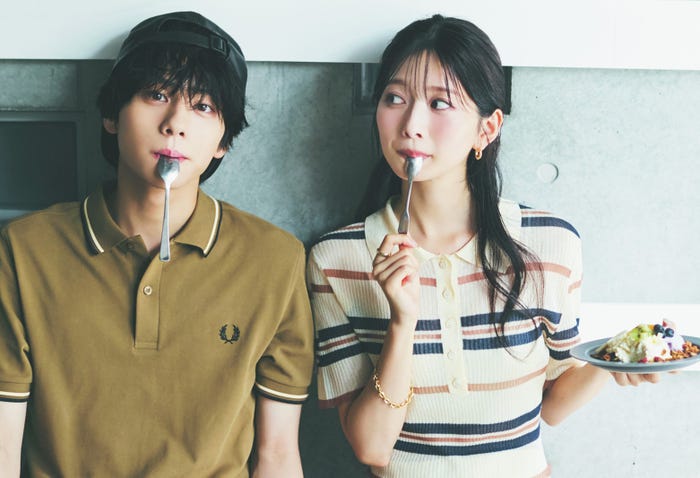 山下幸輝、小室安未(画像提供:小学館)