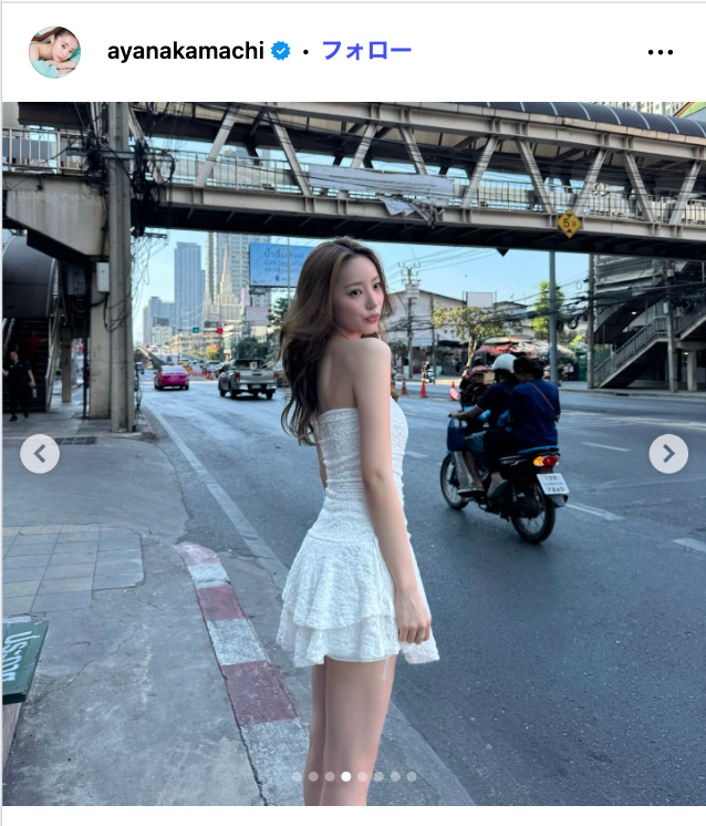 中町綾Instagramより