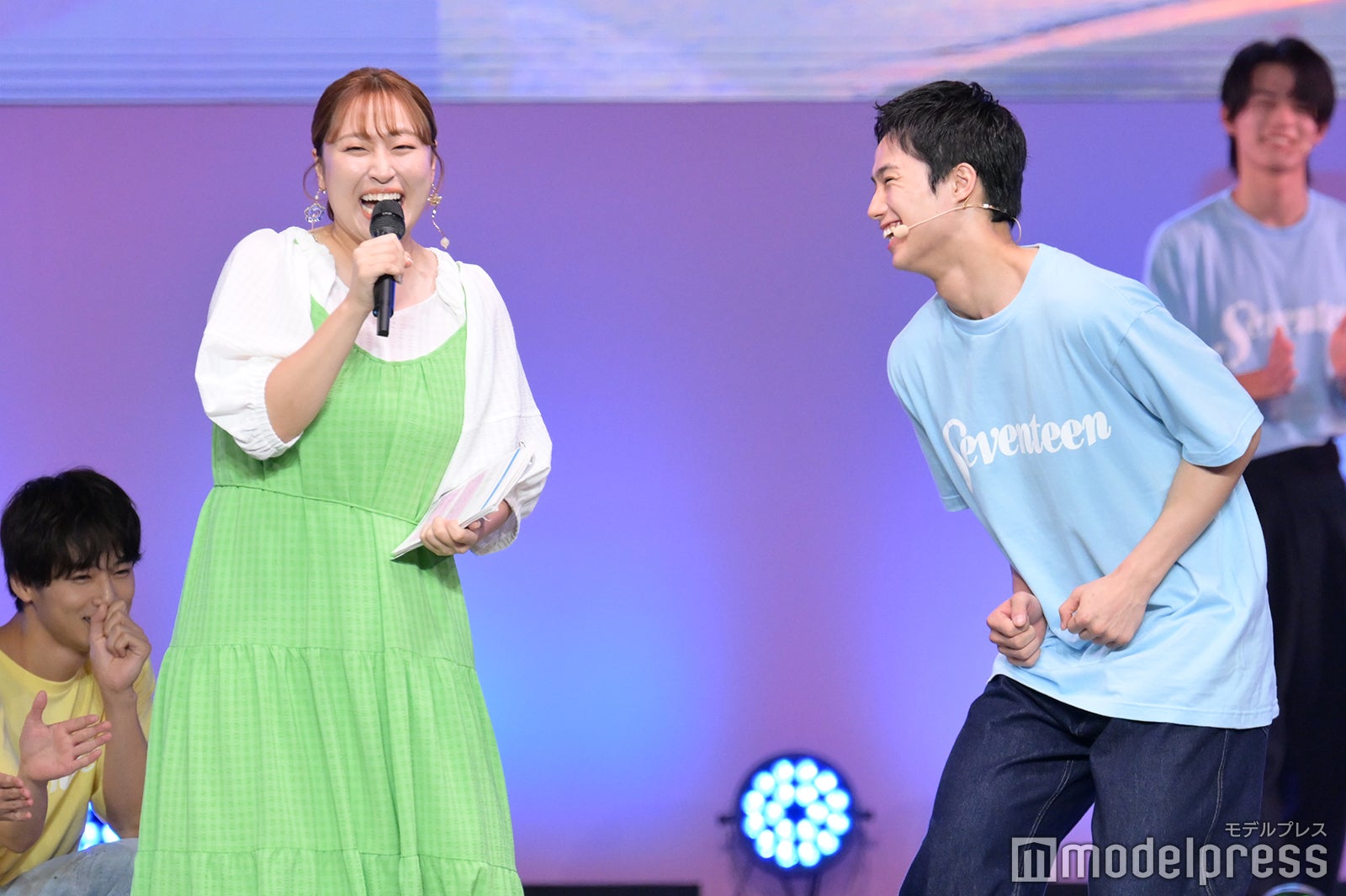 「Seventeen 夏の学園祭2023」イケメンステージの様子（C）モデルプレス