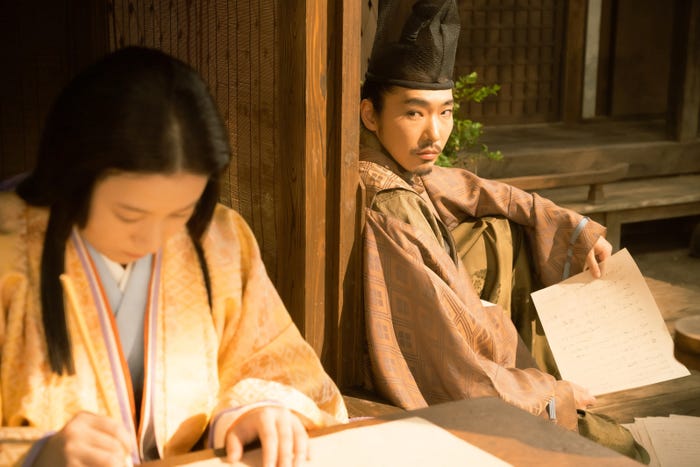 吉高由里子、柄本佑「光る君へ」第32話(C)NHK