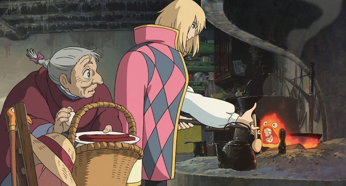 映画「ハウルの動く城」場面写真(C) 2004 Diana Wynne Jones/Hayao Miyazaki/Studio Ghibli, NDDMT