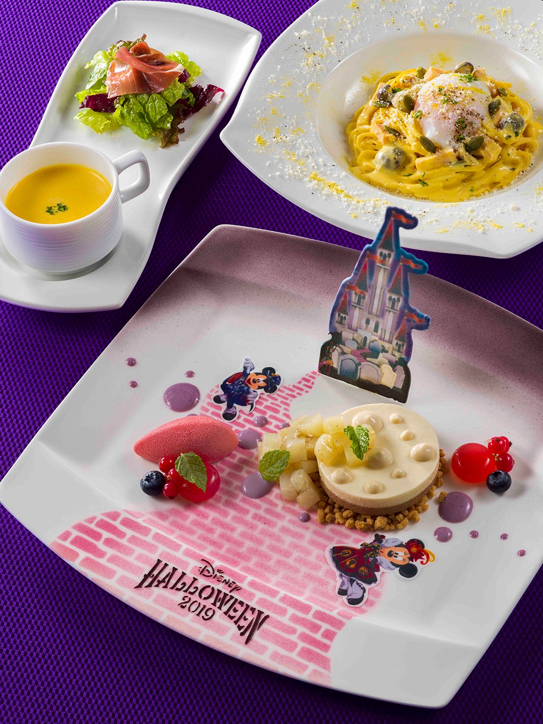 ドリーマーズ・ラウンジ（ロビーラウンジ）パスタセット／4500円（C）Disney