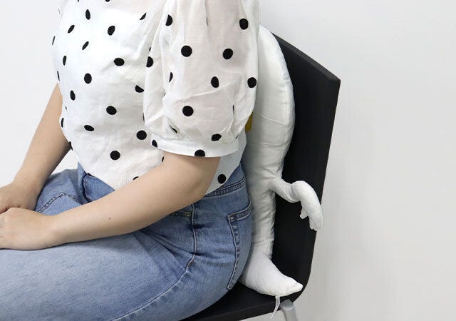 ねないこだれだおばけクッション背あて