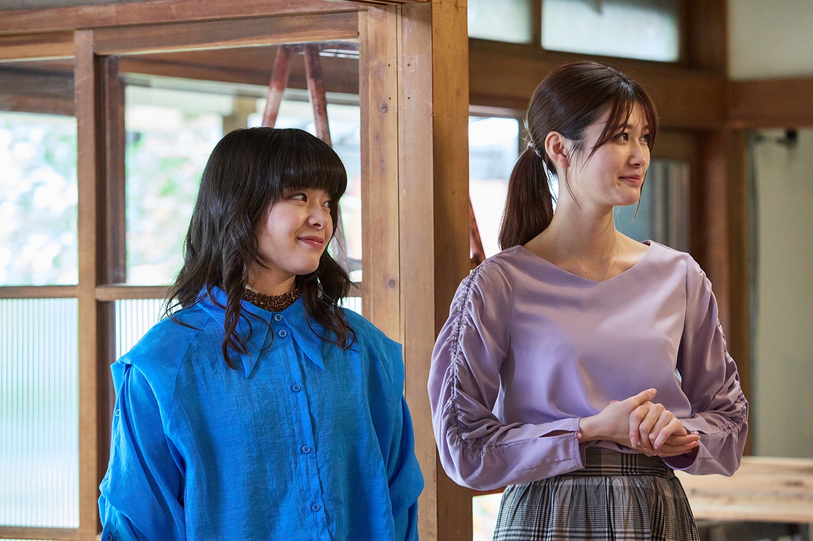 岸井ゆきの、生見愛瑠「日曜の夜ぐらいは…」第8話より（C）ABCテレビ